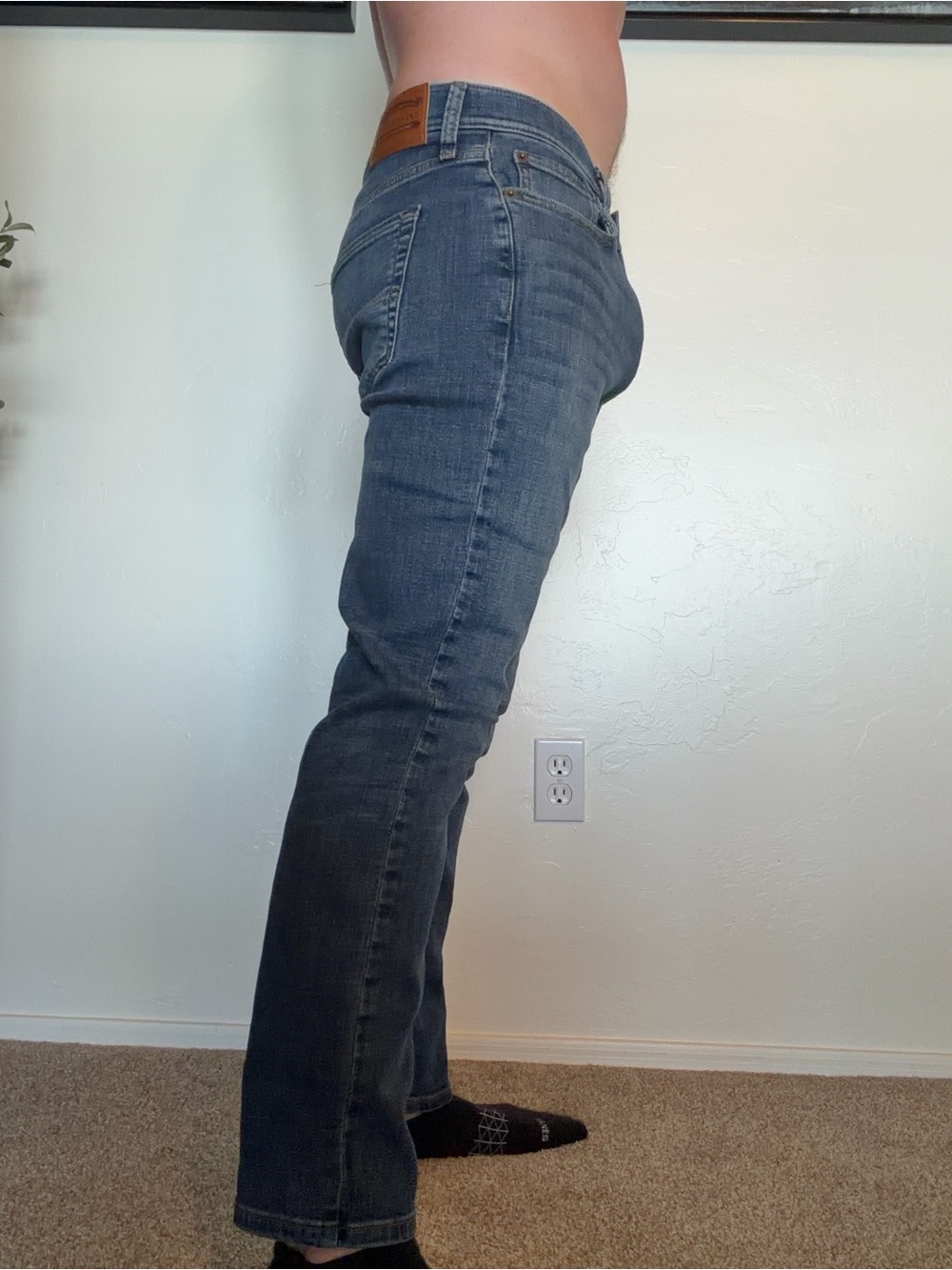 Lucky Blue Straight-Leg Jeans 30x30